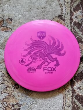NEW Discmania Fox Spirit Fairway Driver 175G Pink Rebranded As Magician OOP RARE
